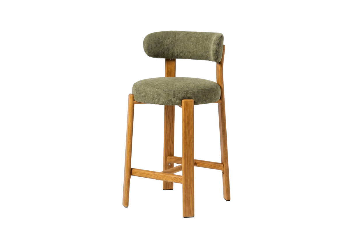 Avila Bar Stool Olive/ Natural (Set of 2)