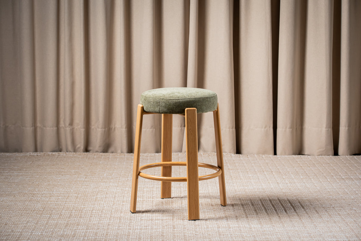 Bergen Bar Stool Forest / Natural (Set of 2)