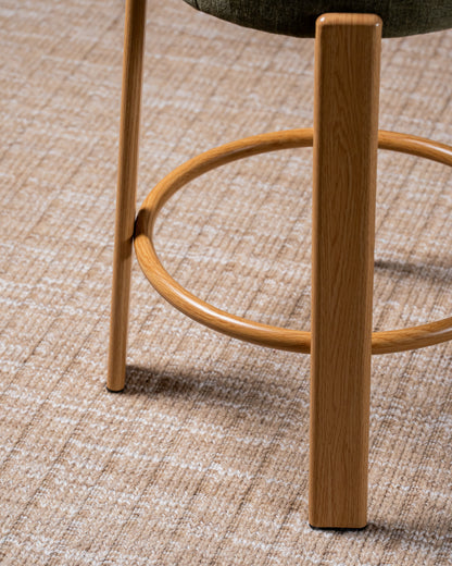 Bergen Bar Stool Forest / Natural (Set of 2)