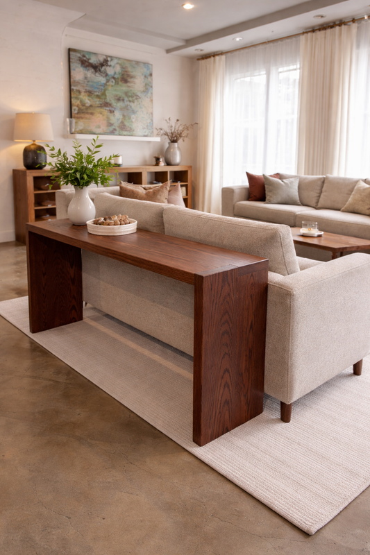 End Grain Console