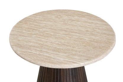 Crete Side Table Travertine