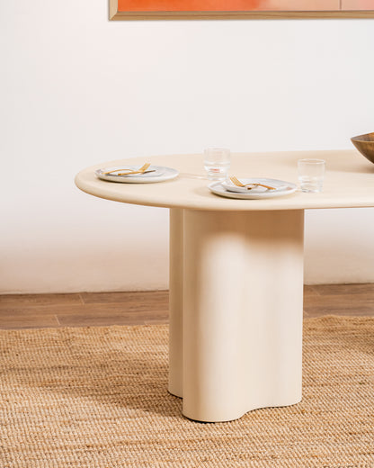 Coastal Dining Table Pebble