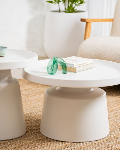 Fendi Coffee Table Set White