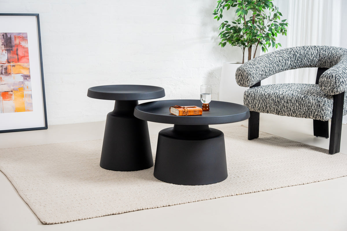 Fendi Coffee Table Set Black