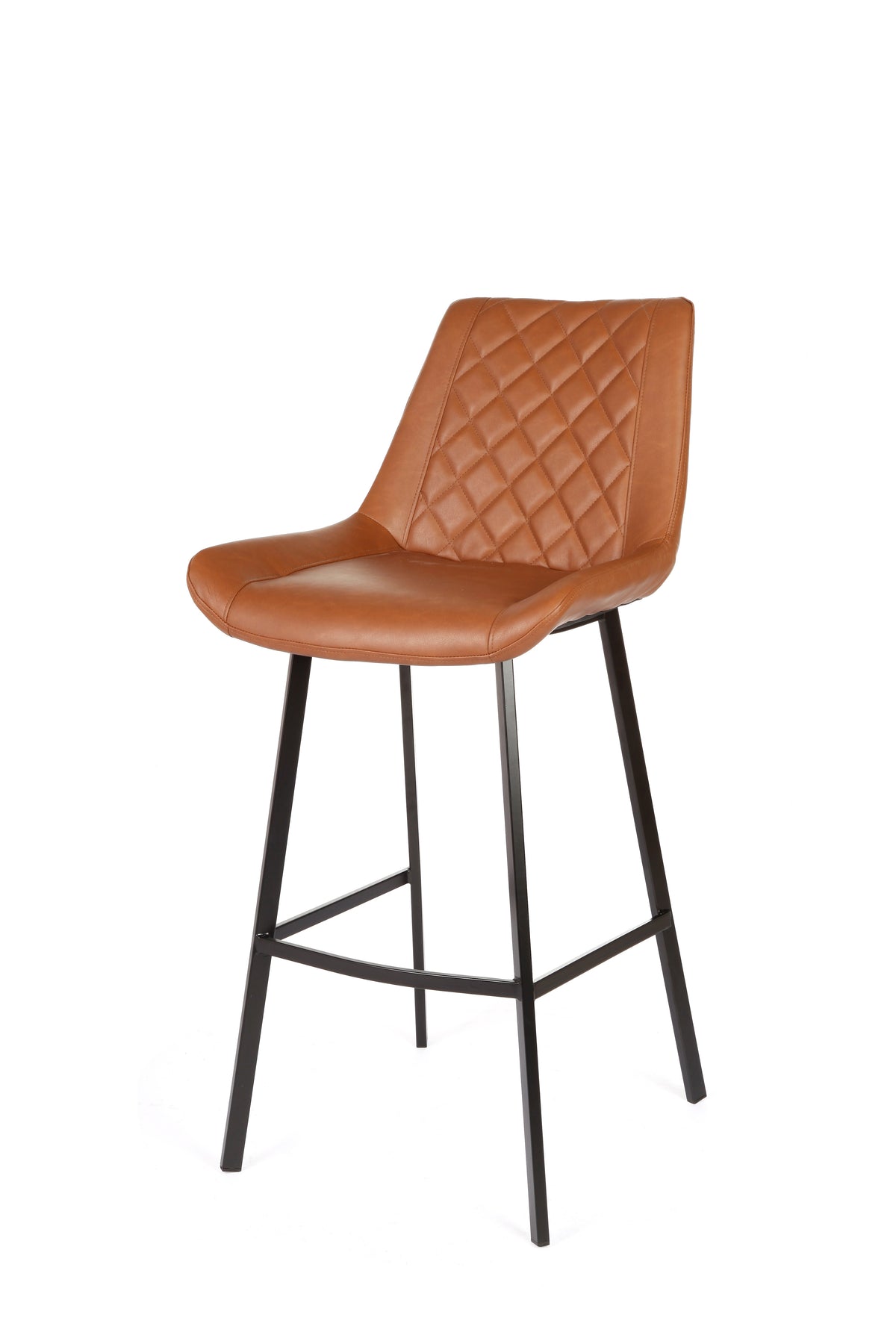 Flynn Bar Stool Antique Cognac (Set of 2)