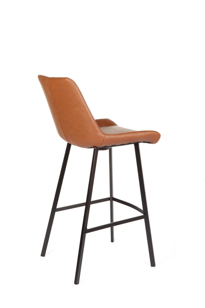 Flynn Bar Stool Antique Cognac (Set of 2)
