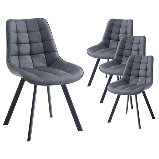 Forest Dining Chair Dark Grey (Set of 4)