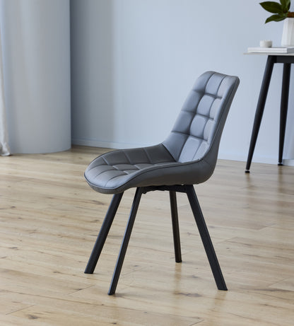 Forest Dining Chair Dark Grey (Set of 4)