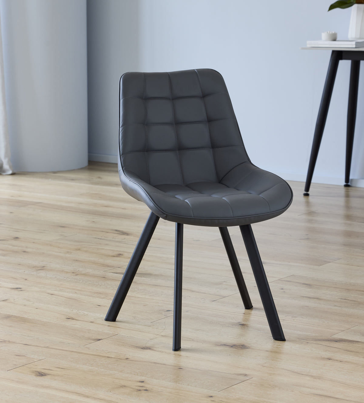 Forest Dining Chair Dark Grey (Set of 4)