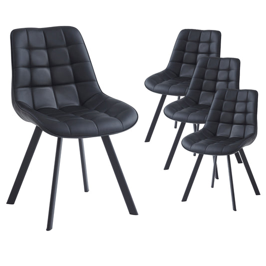 Forest Dining Chair Black (Set of 4)