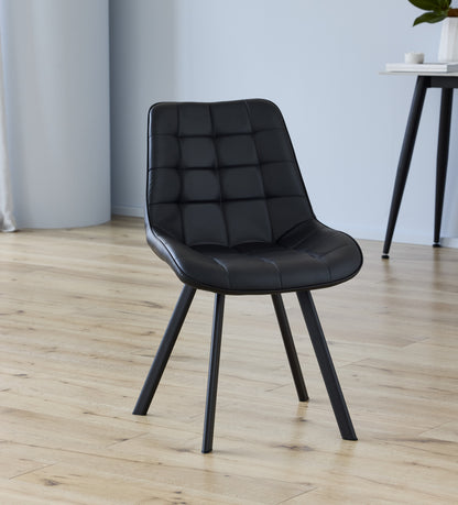 Forest Dining Chair Black (Set of 4)