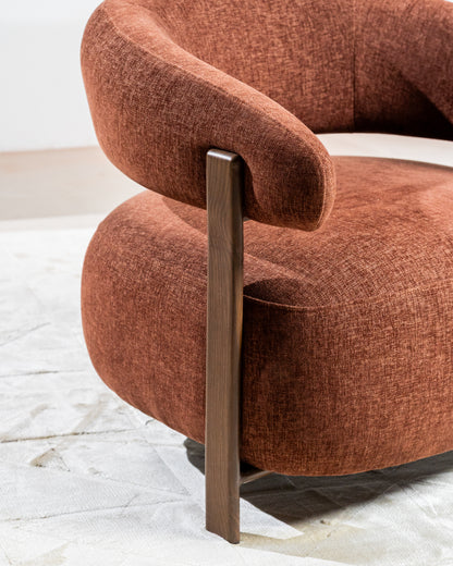 Hampton Occasional Chair Rust