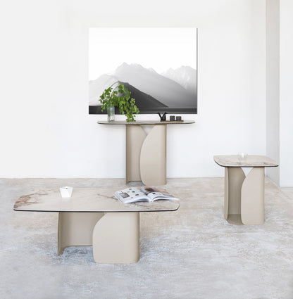 Messina Coffee Table Milan White Marble