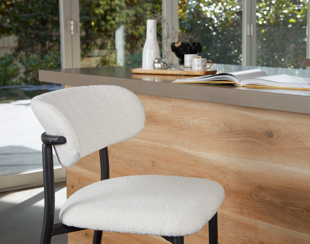 Naples Bar Stool Off White (Set of 2)