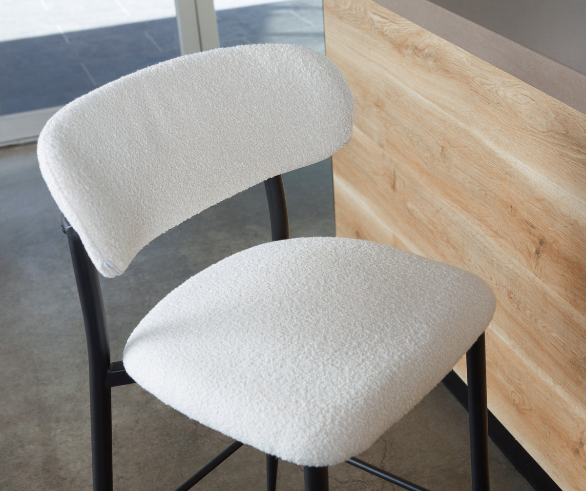 Naples Bar Stool Off White (Set of 2)