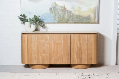 Waverley Buffet White Travertine