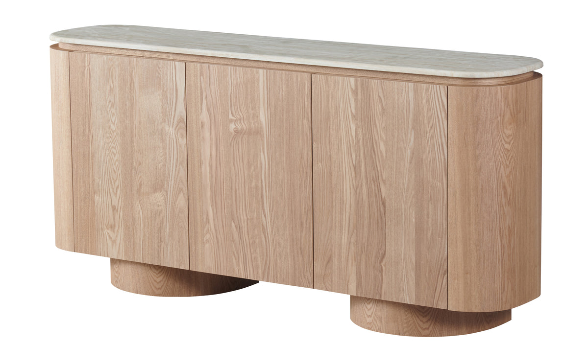 Waverley Buffet White Travertine
