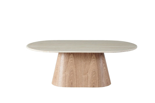 Waverley Coffee Table White Travertine