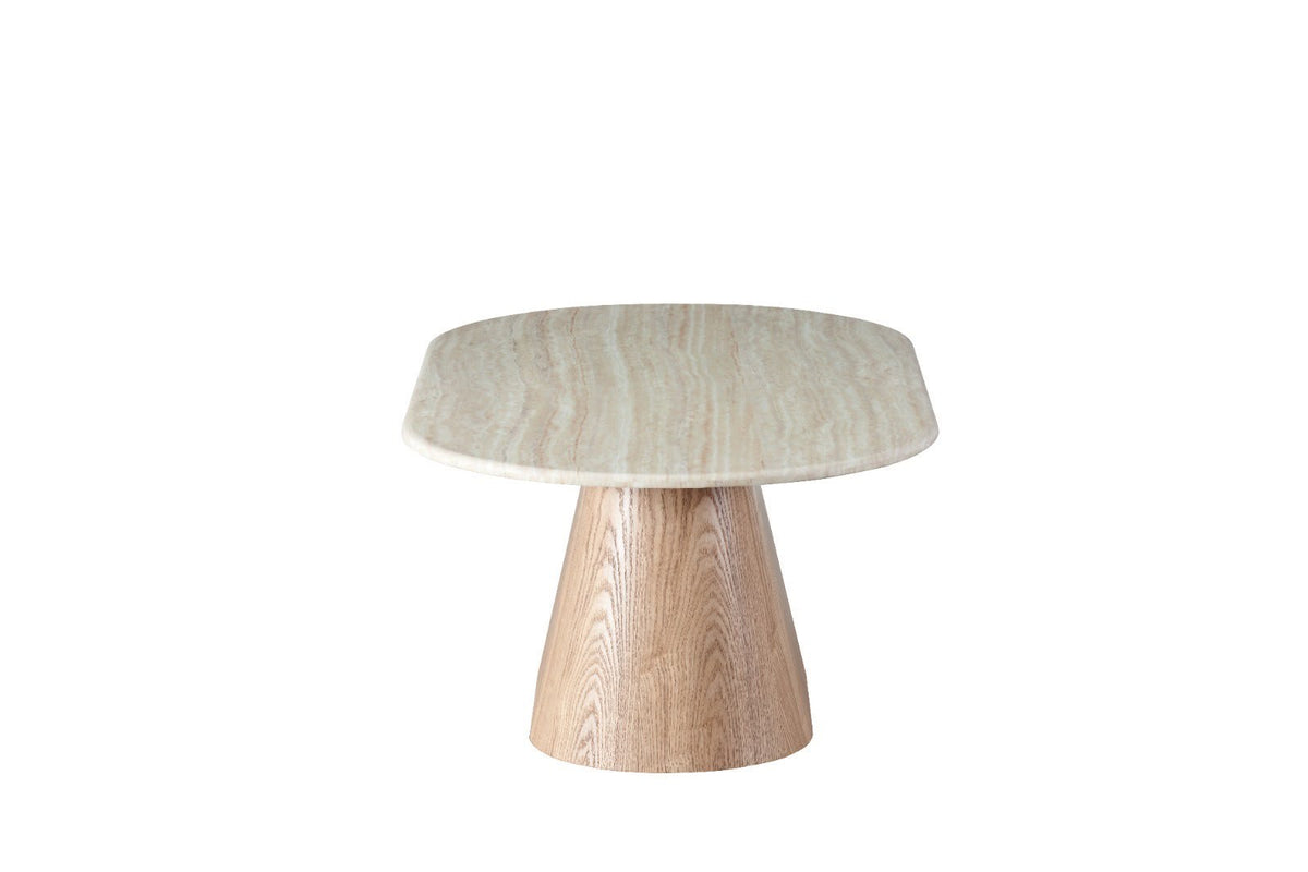 Waverley Coffee Table White Travertine