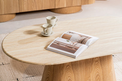 Waverley Coffee Table White Travertine