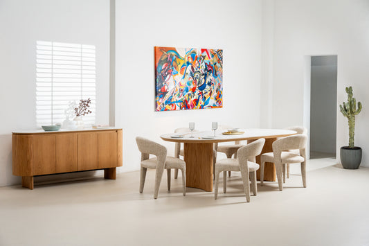 Lucerne Buffet Natural With Ceramic