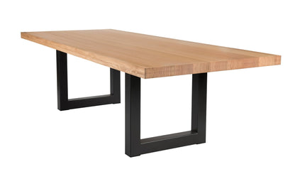 Que Table 4 - with U-Iron Base